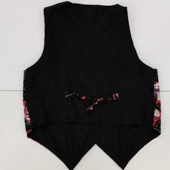 Vintage Santa Vest Ugly Christmas Robyn-Lyn sz L - Picture 6 of 6